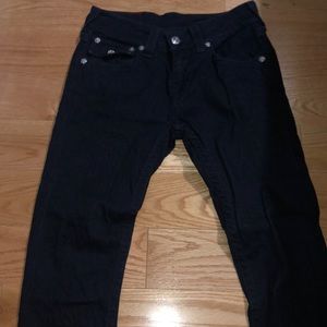 True religion relaxed skinny jeans